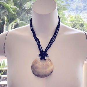 Hawaiian Beaded Shell Necklace